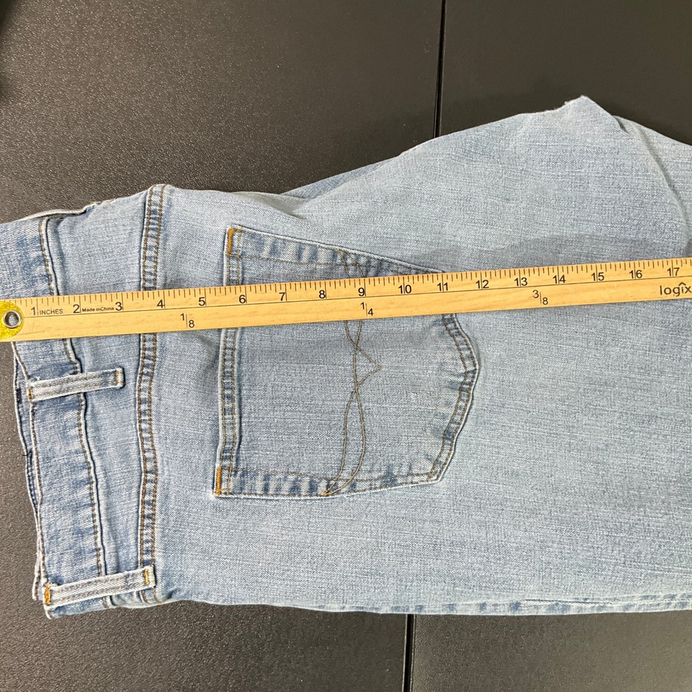 Polo Ralph Lauren‎ Jeans Mens 44x30 Blue Cotton Hampton Relaxed Straight Light - Picture 7 of 9